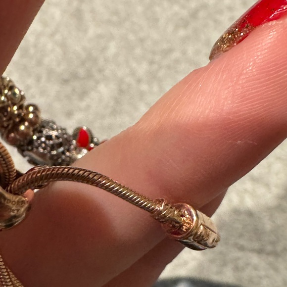 Pandora Disney Parks Exclusive slide bracelet in pandora rose gold. - Picture 10 of 12